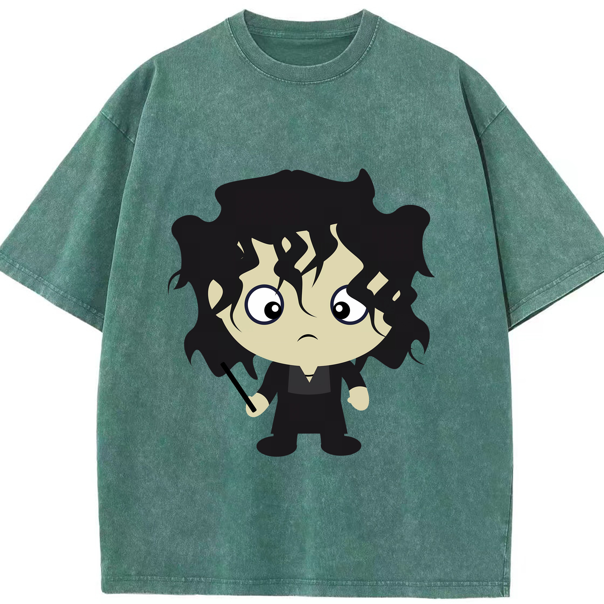 （画像用） Harry Potter ハリー・ポッターシリーズ 綿100% ヴィンテージ風 半袖Tシャツ（フロントプリント）